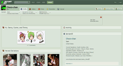 Desktop Screenshot of choco-chan.deviantart.com