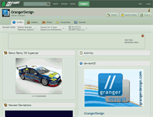 Tablet Screenshot of grangerdesign.deviantart.com