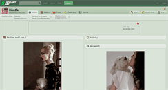 Desktop Screenshot of klaudia.deviantart.com