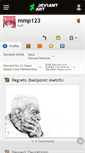 Mobile Screenshot of mmp123.deviantart.com