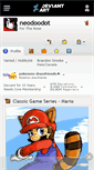 Mobile Screenshot of neodoodot.deviantart.com