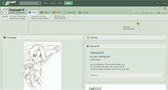 Desktop Screenshot of chococat19.deviantart.com