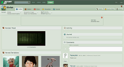 Desktop Screenshot of kiwion.deviantart.com