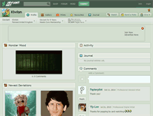 Tablet Screenshot of kiwion.deviantart.com