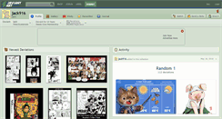 Desktop Screenshot of jack916.deviantart.com