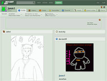 Tablet Screenshot of jonm1.deviantart.com