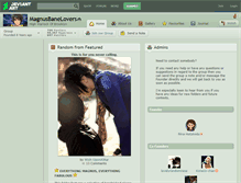 Tablet Screenshot of magnusbanelovers.deviantart.com