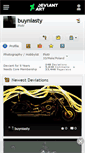 Mobile Screenshot of buyniasty.deviantart.com