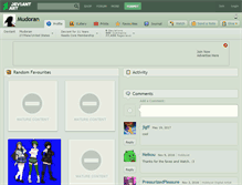 Tablet Screenshot of mudoran.deviantart.com