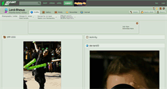 Desktop Screenshot of lord-rhesus.deviantart.com