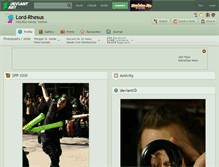Tablet Screenshot of lord-rhesus.deviantart.com