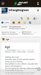 Mobile Screenshot of infrangiblegreen.deviantart.com