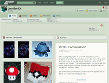 Tablet Screenshot of jennifer-ea.deviantart.com