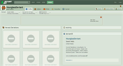 Desktop Screenshot of hourglassdeviant.deviantart.com