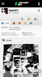 Mobile Screenshot of katelini.deviantart.com