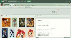 Desktop Screenshot of elmaycol.deviantart.com