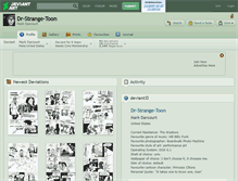 Tablet Screenshot of dr-strange-toon.deviantart.com