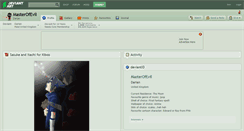 Desktop Screenshot of masterofevil.deviantart.com