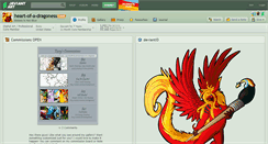 Desktop Screenshot of heart-of-a-dragoness.deviantart.com