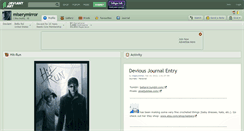 Desktop Screenshot of miserymirror.deviantart.com