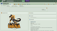 Desktop Screenshot of mikepho3nix.deviantart.com