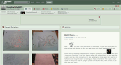 Desktop Screenshot of deepdarkdebt09.deviantart.com