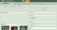 Desktop Screenshot of heavycoated.deviantart.com