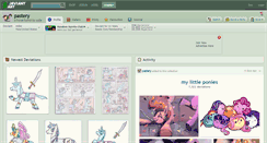 Desktop Screenshot of pastery.deviantart.com