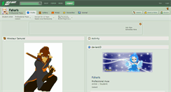 Desktop Screenshot of faharis.deviantart.com