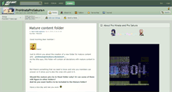 Desktop Screenshot of prohinataprosakura.deviantart.com