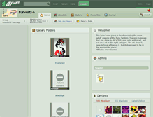 Tablet Screenshot of furverts.deviantart.com