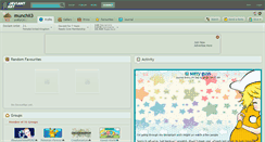 Desktop Screenshot of munchii3.deviantart.com