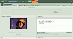 Desktop Screenshot of heteroerectus.deviantart.com
