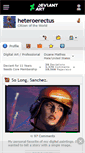 Mobile Screenshot of heteroerectus.deviantart.com