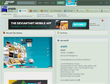 Tablet Screenshot of ahabib.deviantart.com