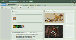Desktop Screenshot of cartoonartists.deviantart.com
