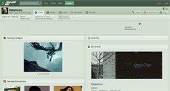 Desktop Screenshot of katamura.deviantart.com