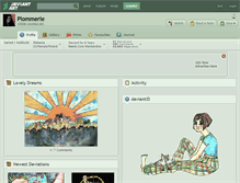 Tablet Screenshot of plommerie.deviantart.com