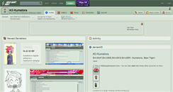 Desktop Screenshot of m3-kumatora.deviantart.com