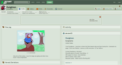 Desktop Screenshot of dungimon.deviantart.com