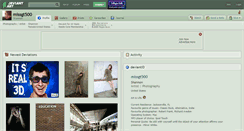 Desktop Screenshot of missgt500.deviantart.com