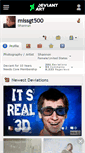 Mobile Screenshot of missgt500.deviantart.com
