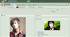Desktop Screenshot of kyomu-chan.deviantart.com