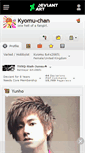 Mobile Screenshot of kyomu-chan.deviantart.com