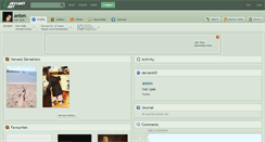 Desktop Screenshot of anten.deviantart.com