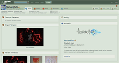 Desktop Screenshot of namaneketo.deviantart.com