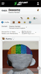 Mobile Screenshot of deeeemz.deviantart.com