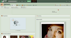 Desktop Screenshot of edenhearts.deviantart.com