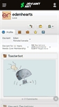 Mobile Screenshot of edenhearts.deviantart.com