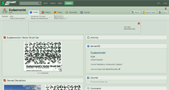 Desktop Screenshot of eudaemonist.deviantart.com